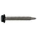 Midwest Fastener Self-Drilling Screw, #10 x 1-1/2 in, Painted Stainless Steel Hex Head Hex Drive, 8 PK 39607
